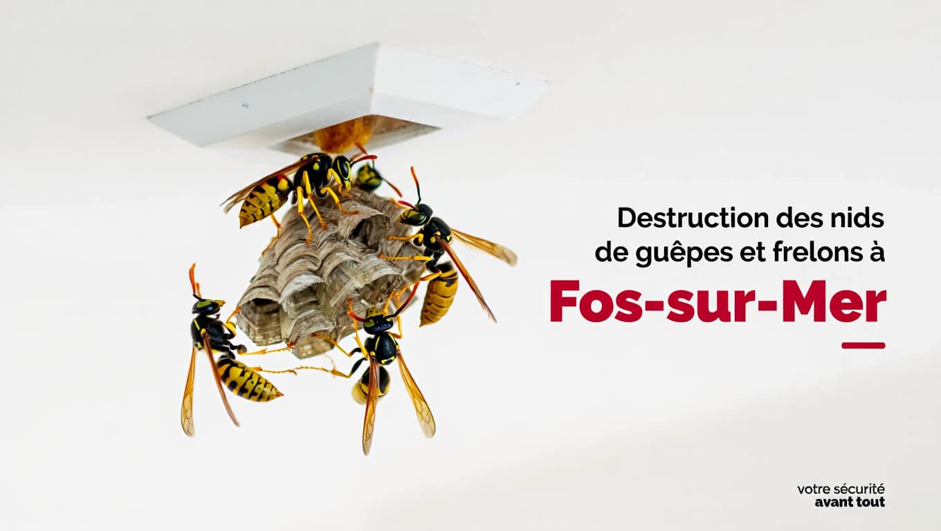 Destruction nid de guepes et frelons a fos-sur-mer - ALLO FRELONS 13