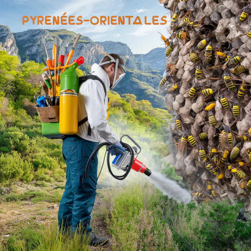 image 18 - Pyrénées-Orientales, service de destruction des nids de guêpes et frelons