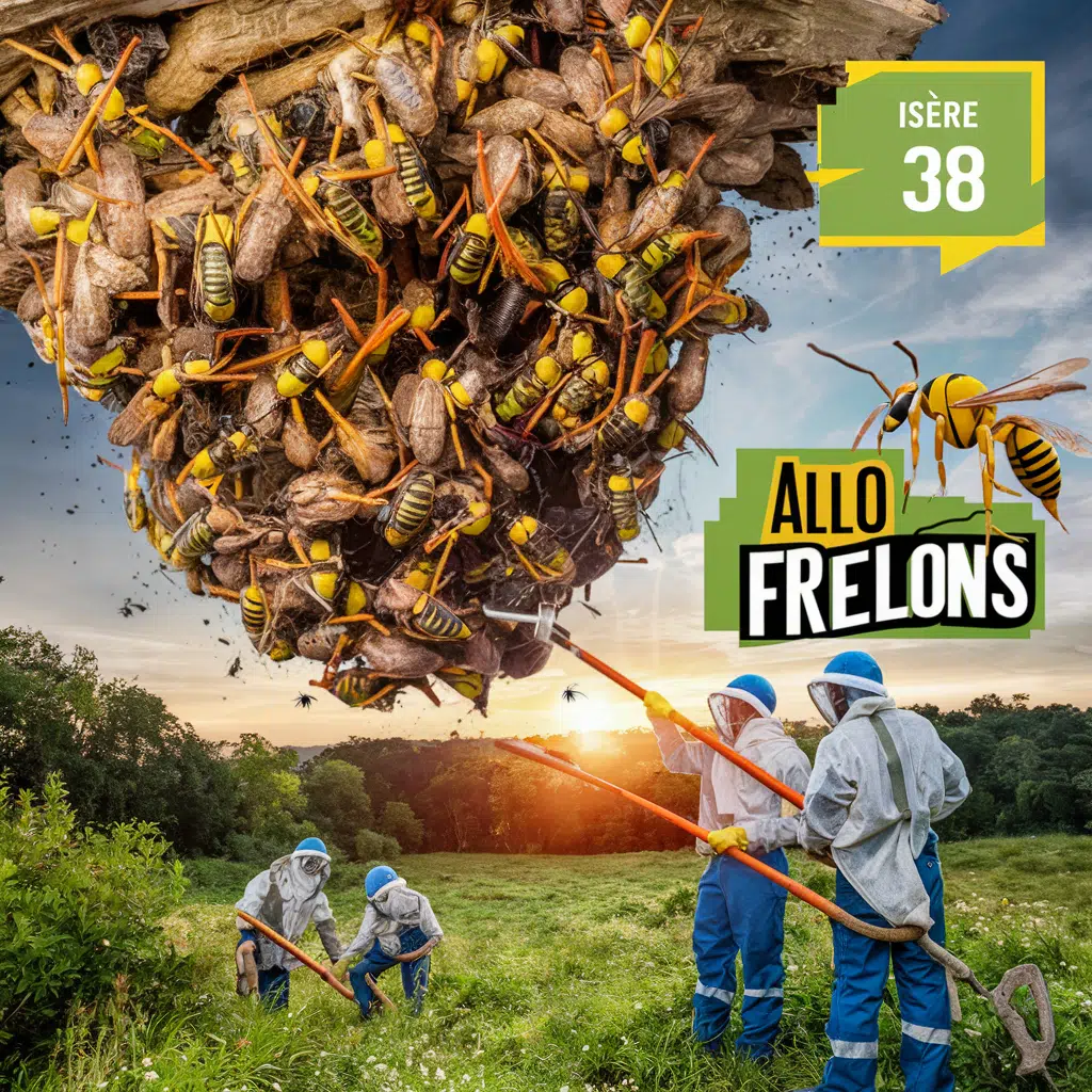 image 19 - Destruction des nids de guêpes et frelons en Isère (38) par ALLO FRELONS