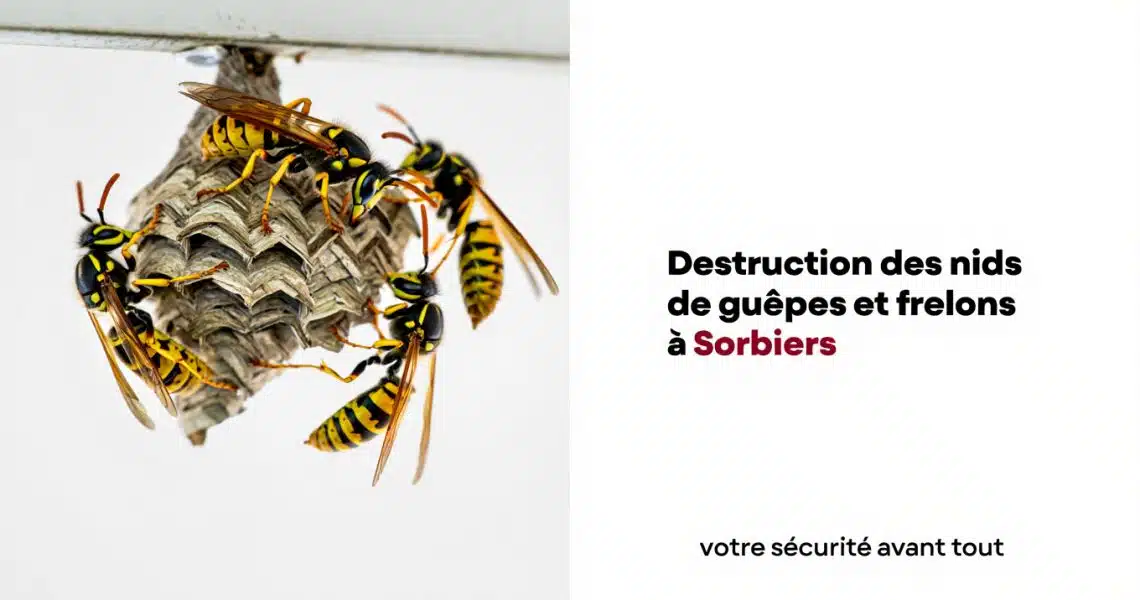 Destruction efficace des nids de guêpes et frelons à Sorbiers, Loire avec ALLO FRELONS Destruction efficace des nids de guêpes et frelons à Sorbiers, Loire avec ALLO FRELONS