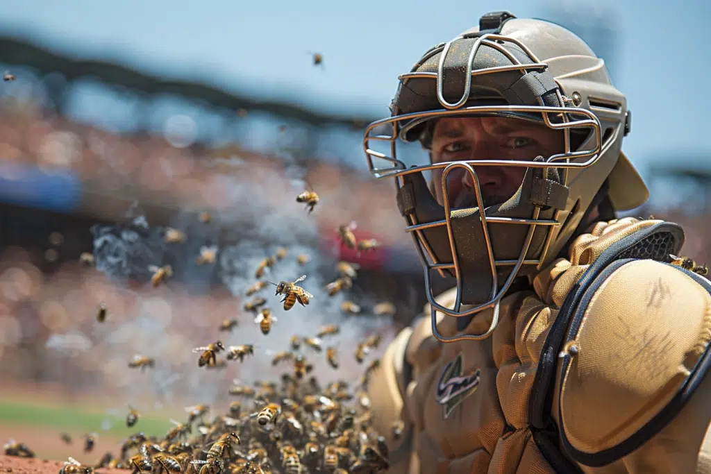 image 5 1024x683 - L'intervention héroïque d'un apiculteur lors d'un match de baseball