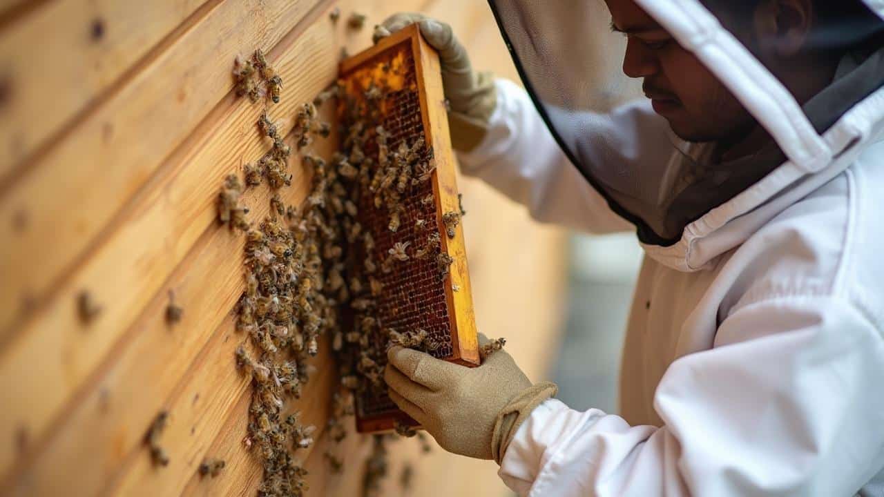 Recette Maison Pour Attirer Un Essaim D'abeilles comment recuperer un essaim d'abeilles dans un mur