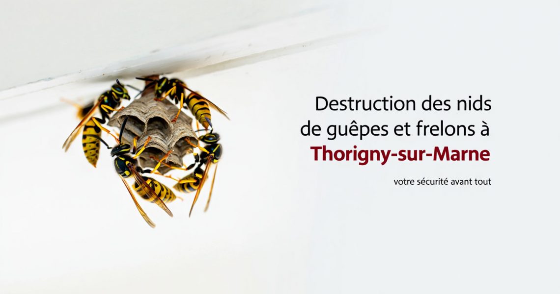 Entreprise de destruction des nids de gu&ecirc;pes et frelons &agrave; Thorigny-sur-Marne 77, ALLO FRELONS