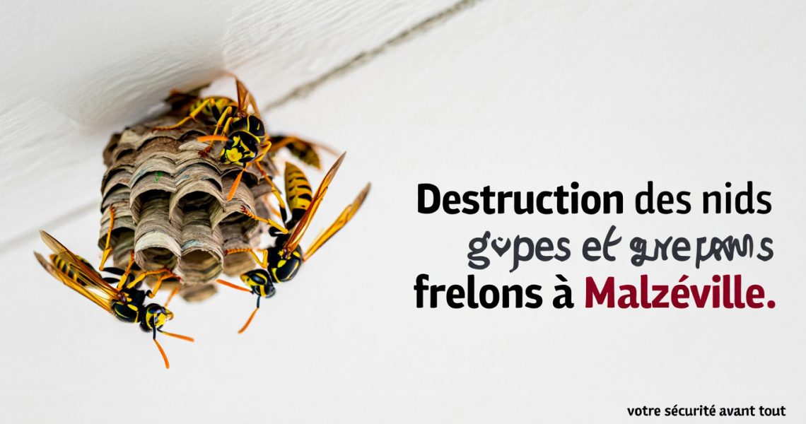 Entreprise de destruction des nids de gu&ecirc;pes et frelons &agrave; Malz&eacute;ville 54, ALLO FRELONS